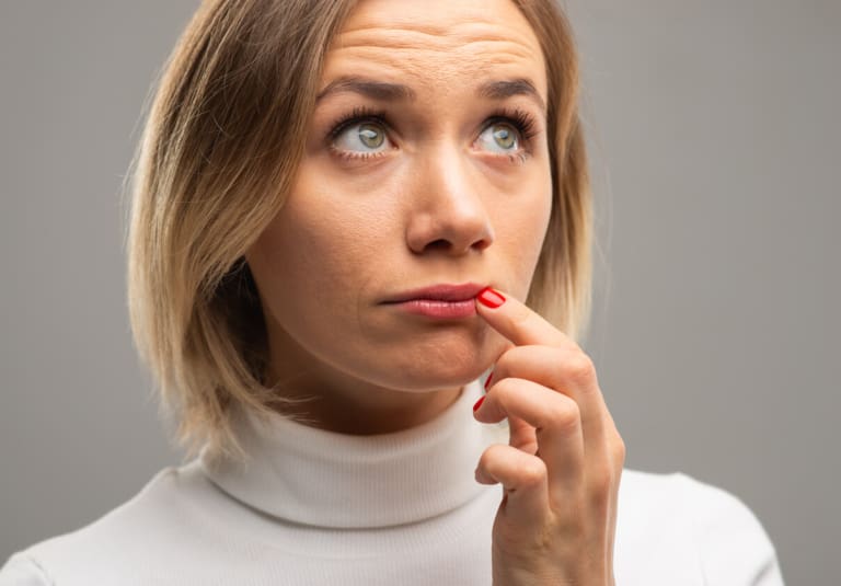 women asking if lip fillers hurt image